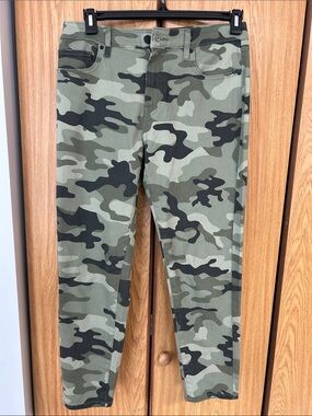 Nili Lotan Green Camo Women's Jeans